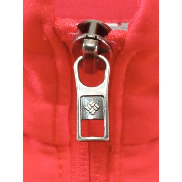 COLUMBIA Women's Jacket SoftShell Kruser Ridge Walking Hiking Outdoor Red Size M - Picture 10 of 12